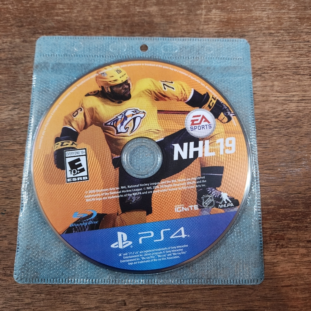 Sony Playstation 4 NHL 19 PS4 Game